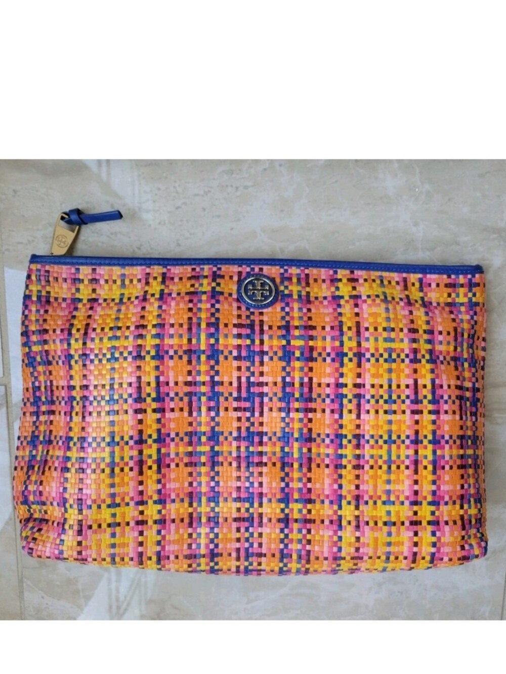 Tory Burch Jane Woven Clutch